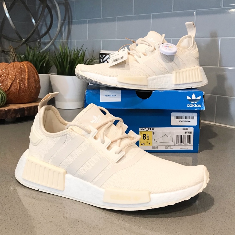 Adidas NMD_R1 Wonder White - Sz 8.5W US